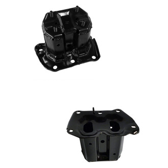 Sherman® - Front Driver and Passenger Side Bumper Cover Reinforcement Bracket Set (CAPA Certified)