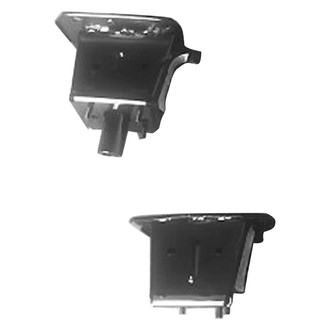 Sherman® - Front Driver and Passenger Side Bumper Bracket Set (CAPA Certified)