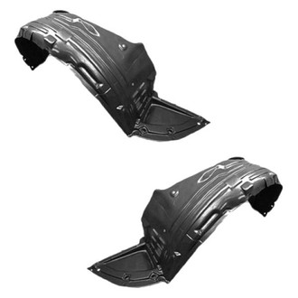 Sherman® - Front Driver and Passenger Side Fender Liner Set (Value Line)