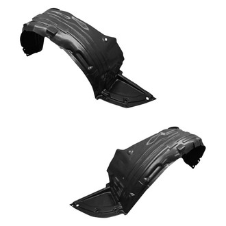 Sherman® - Front Driver and Passenger Side Fender Liner Set (CAPA Certified)