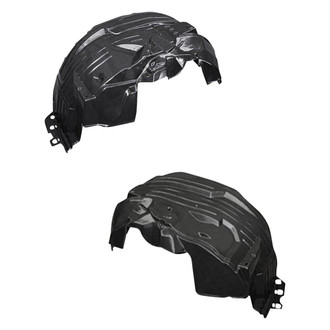 Sherman® - Front Driver and Passenger Side Fender Liner Set (CAPA Certified)