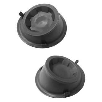 Sherman® - Front Driver and Passenger Side Fog Light Cover Set (Value Line)
