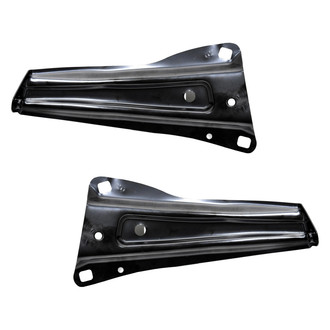 Sherman® - Front Driver and Passenger Side Fender Brace Set (Value Line)