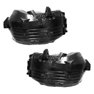 Sherman® - Front Driver and Passenger Side Fender Liner Set (Value Line)