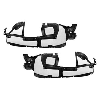 Sherman® - Front Driver and Passenger Side Fender Liner Set (CAPA Certified)