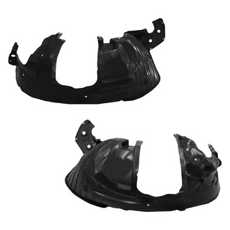 Sherman® - Front Driver and Passenger Side Fender Liner Set (CAPA Certified)