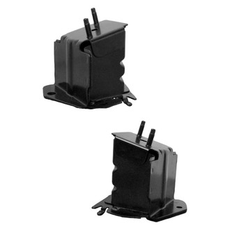 Sherman® - Rear Driver and Passenger Side Bumper Reinforcement Bracket Set (CAPA Certified)