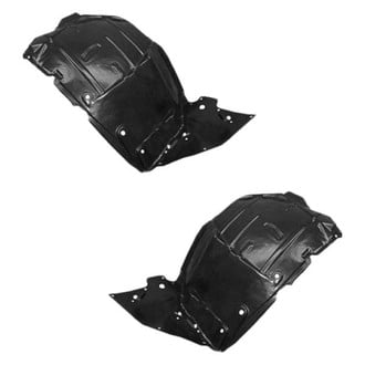 Sherman® - Front Driver and Passenger Side Fender Liner Front Section Set (Value Line)