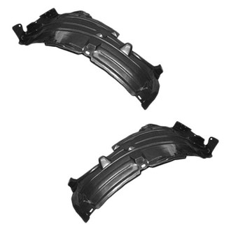 Sherman® - Front Rearward Driver and Passenger Side Fender Liner Rear Section Set (Value Line)