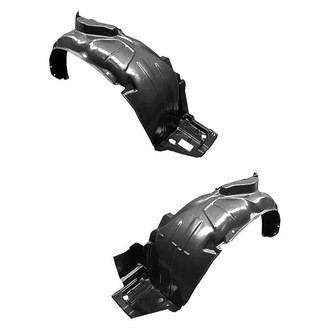 Sherman® - Front Driver and Passenger Side Fender Liner Set (Value Line)