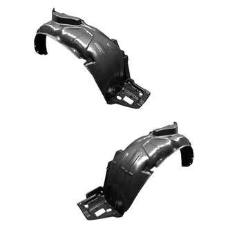 Sherman® - Front Driver and Passenger Side Fender Liner Set (Value Line)