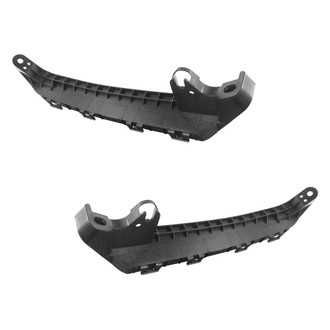 Sherman® - Front Driver and Passenger Side Bumper Cover Side Support Set (Value Line)