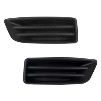 Sherman® - Front Driver and Passenger Side Fog Light Cover Set (Value Line)