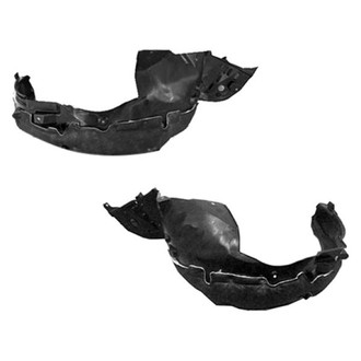 Sherman® - Front Driver and Passenger Side Fender Liner Set (CAPA Certified)