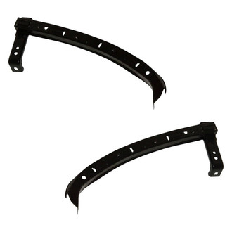 Sherman® - Front Driver and Passenger Side Bumper Cover Stiffener Bracket Set (Value Line)