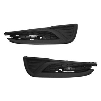 Sherman® - Front Driver and Passenger Side Fog Light Cover Set (Value Line)