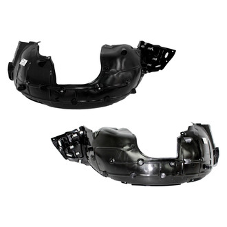 Sherman® - Front Driver and Passenger Side Fender Liner Set (Value Line)
