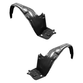 Sherman® - Front Driver and Passenger Side Fender Liner Set (Value Line)