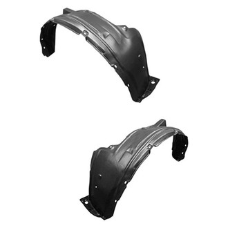 Sherman® - Front Driver and Passenger Side Fender Liner Set (Value Line)