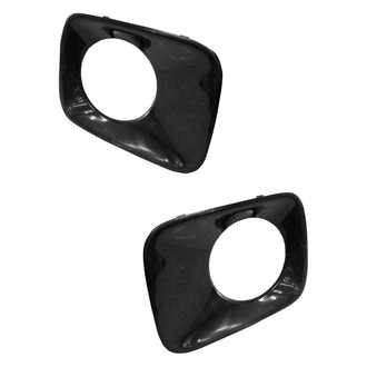 Sherman® - Front Driver and Passenger Side Fog Light Bezel Set (Value Line)