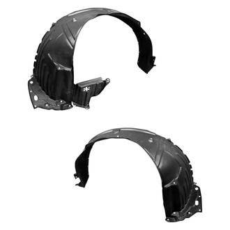 Sherman® - Front Driver and Passenger Side Fender Liner Set (CAPA Certified)