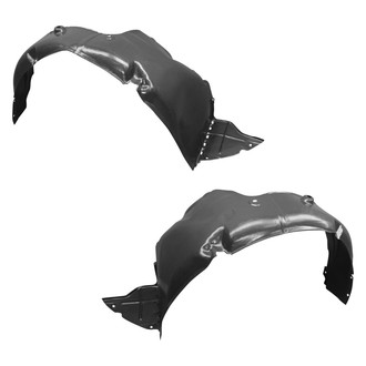 Sherman® - Front Driver and Passenger Side Fender Liner Set (Value Line)