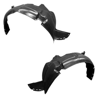 Sherman® - Front Driver and Passenger Side Fender Liner Set (Value Line)