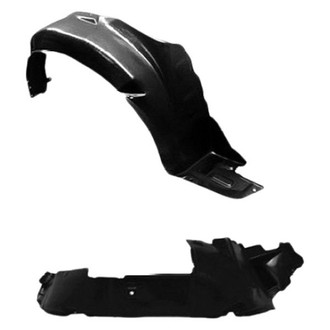 Sherman® - Front Driver and Passenger Side Fender Liner Set (Value Line)