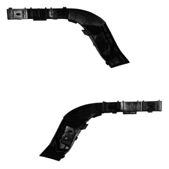 Sherman® - Front Lower Driver and Passenger Side Bumper Cover Bracket Set (CAPA Certified)