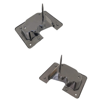 Sherman® - Rear Driver and Passenger Side Bumper Mounting Bracket Set (Value Line)