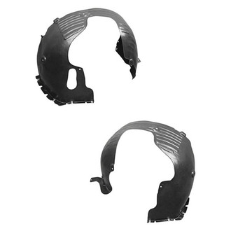 Sherman® - Front Driver and Passenger Side Fender Liner Set (CAPA Certified)