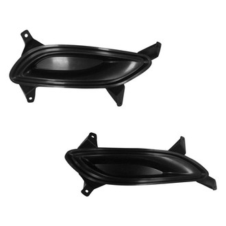 Sherman® - Front Driver and Passenger Side Fog Light Cover Set (CAPA Certified)