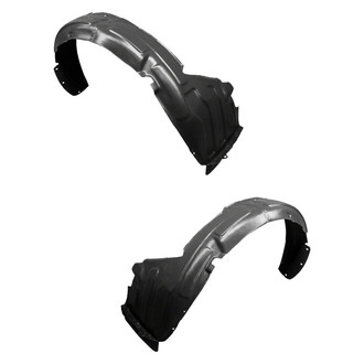 Sherman® - Front Driver and Passenger Side Fender Liner Set (Value Line)