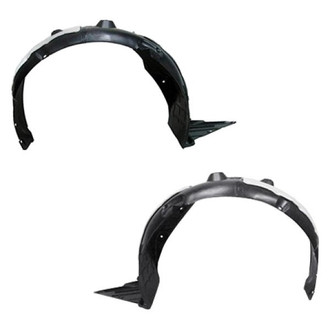 Sherman® - Front Driver and Passenger Side Fender Liner Set (CAPA Certified)