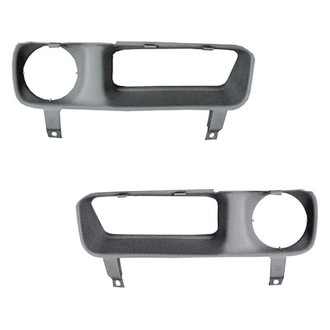 Sherman® - Front Driver and Passenger Side Bumper Grille Insert Set (Value Line)