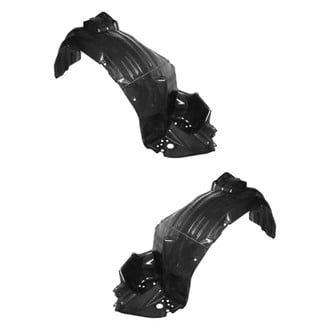 Sherman® - Front Driver and Passenger Side Fender Liner Set (Value Line)