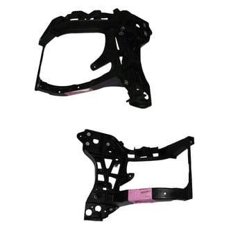 Sherman® - Driver and Passenger Side Headlight Bracket Set (Value Line)