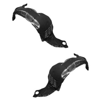 Sherman® - Front Driver and Passenger Side Fender Liner Set (Value Line)