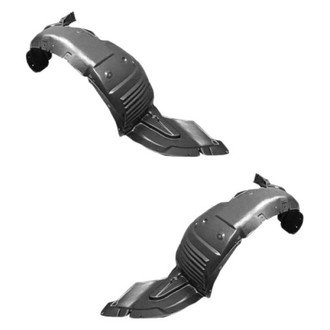 Sherman® - Front Driver and Passenger Side Fender Liner Set (Value Line)
