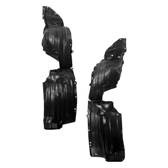 Sherman® - Front Driver and Passenger Side Fender Liner Set (CAPA Certified)