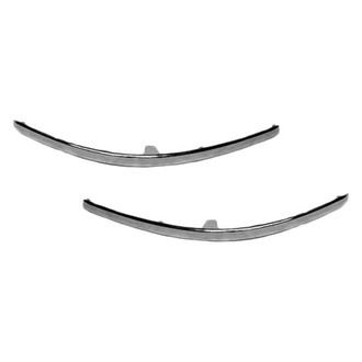 Sherman® - Front Driver and Passenger Side Bumper Cover Molding Set (Value Line)