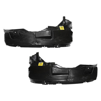 Sherman® - Front Driver and Passenger Side Fender Liner Set (CAPA Certified)