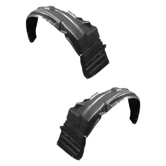 Sherman® - Front Driver and Passenger Side Fender Liner Set (Value Line)