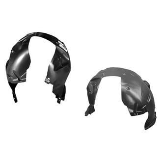 Sherman® - Front Driver and Passenger Side Fender Liner Set (Value Line)