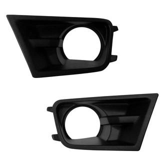 Sherman® - Front Driver and Passenger Side Fog Light Bezel Set (Value Line)