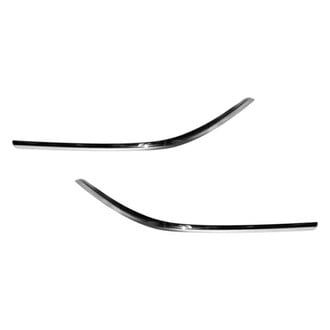 Sherman® - Front Driver and Passenger Side Bumper Impact Strip Set (Value Line)