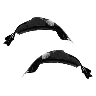 Sherman® - Front Driver and Passenger Side Fender Liner Set (Value Line)