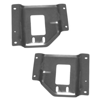 Sherman® - Front Driver and Passenger Side Bumper Mounting Plate Set (Value Line)