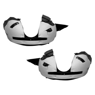 Sherman® - Front Driver and Passenger Side Fender Liner Set (Value Line)