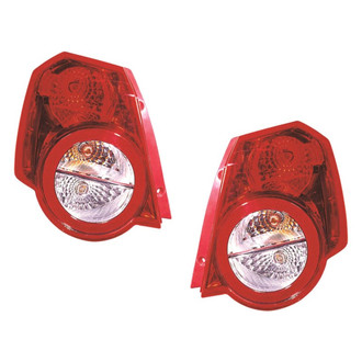 Sherman® - Driver and Passenger Side Replacement Tail Lights (Value Line)